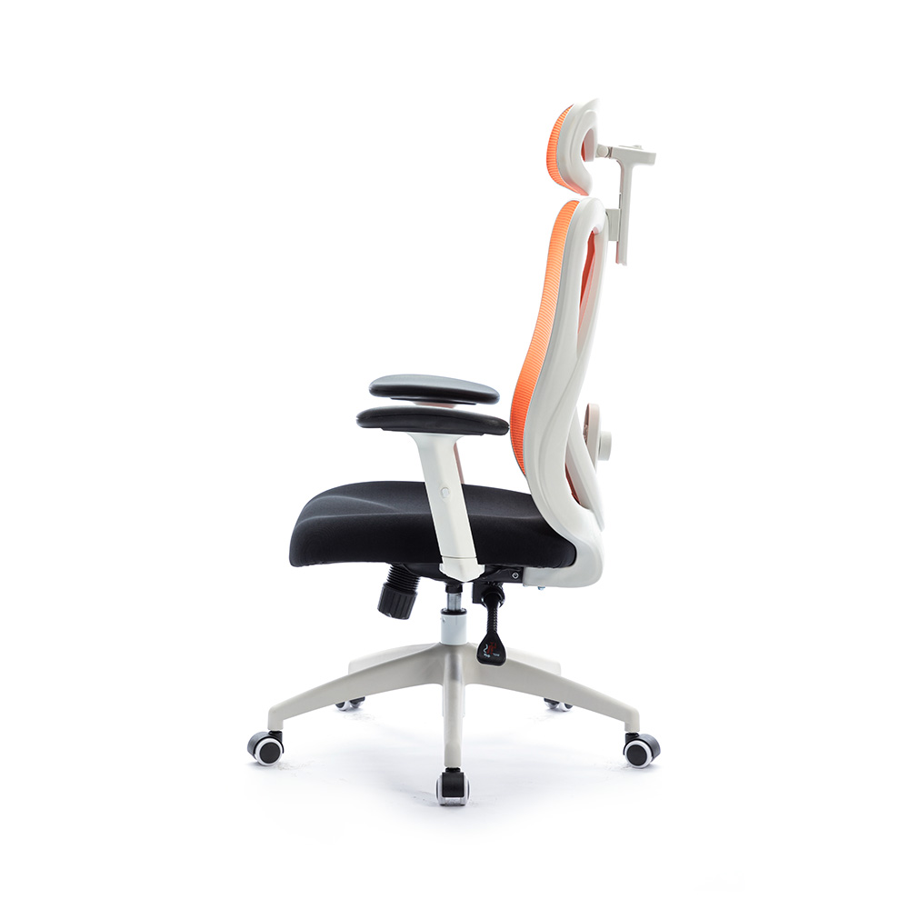 High Back Adjustable Mesh Office Chair para sa opisina na may Lumbar Support