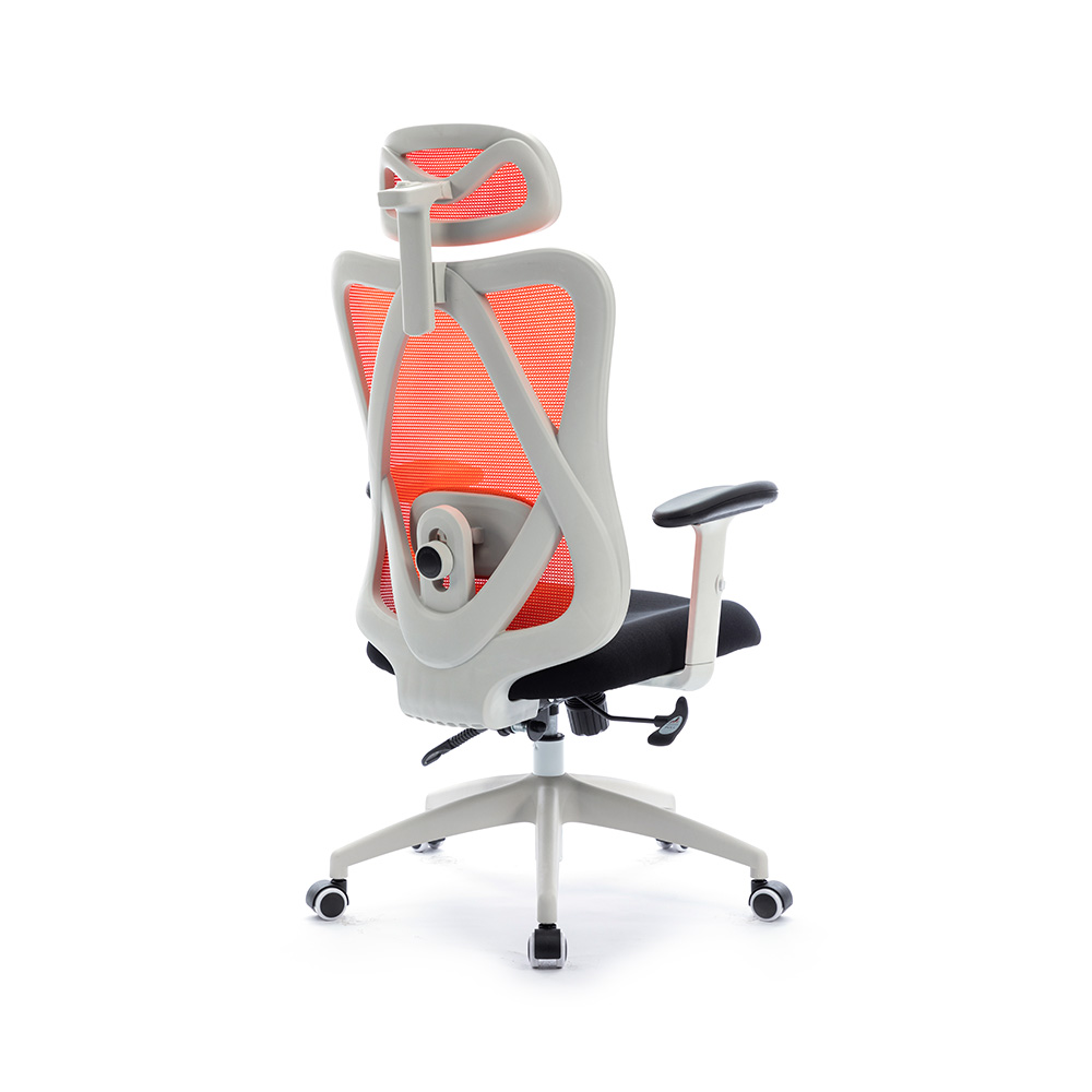 High Back Adjustable Mesh Office Chair para sa opisina na may Lumbar Support