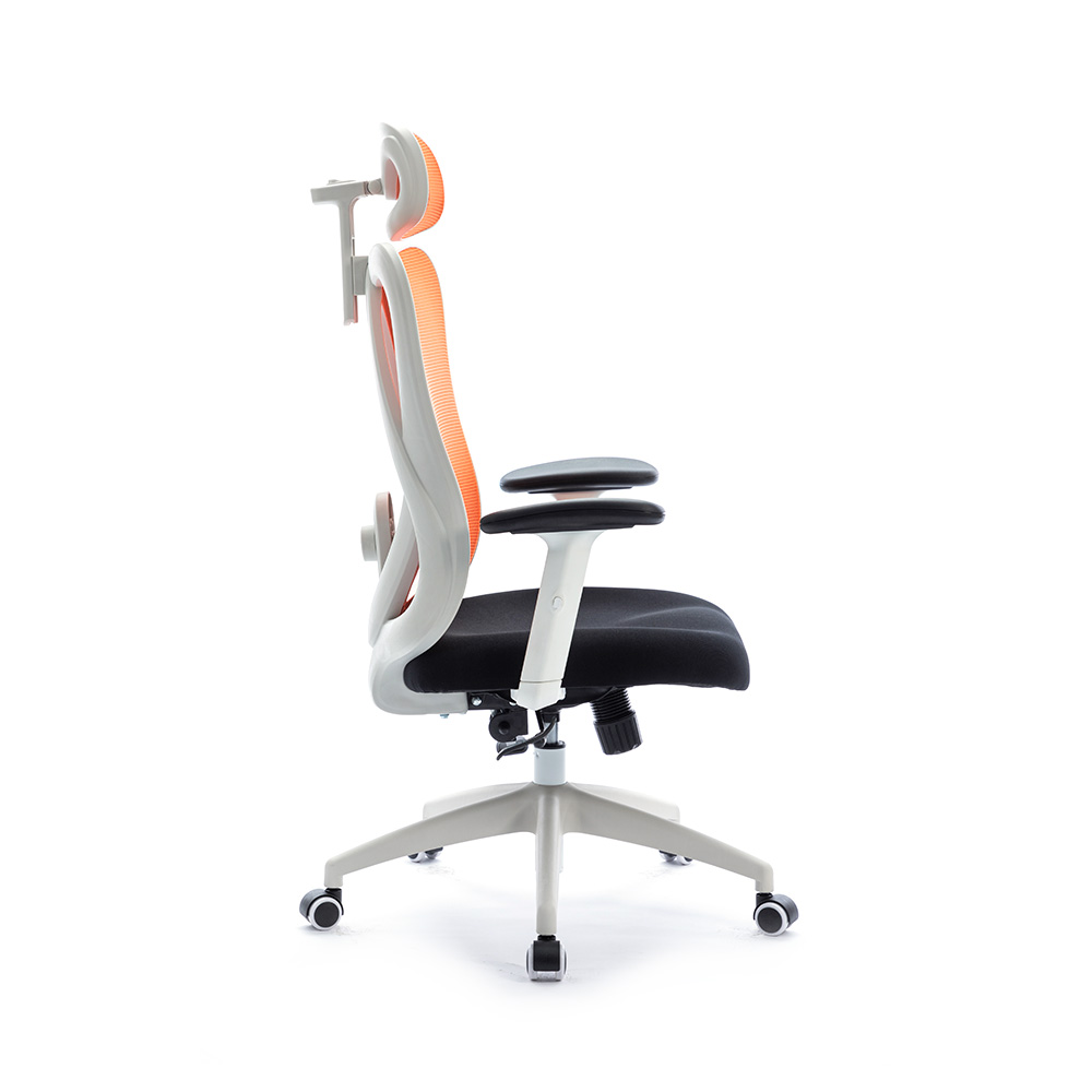 High Back Adjustable Mesh Office Chair para sa opisina na may Lumbar Support