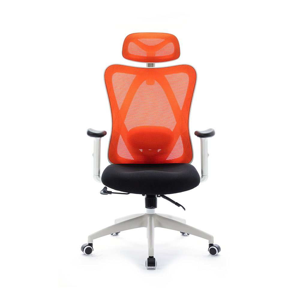 High Back Adjustable Mesh Office Chair para sa opisina na may Lumbar Support